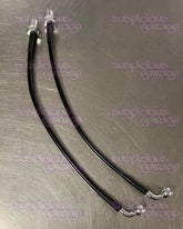 1992-1996 Toyota Chaser Cresta Mark II Suspicious Garage Steel Braided Brake Lines for JZX90